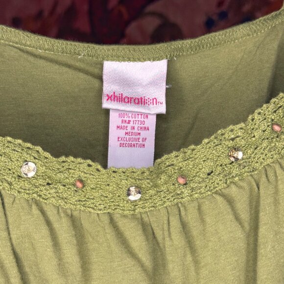 Vintage Decorated Spaghetti Strap Tank - Picture 3 of 3